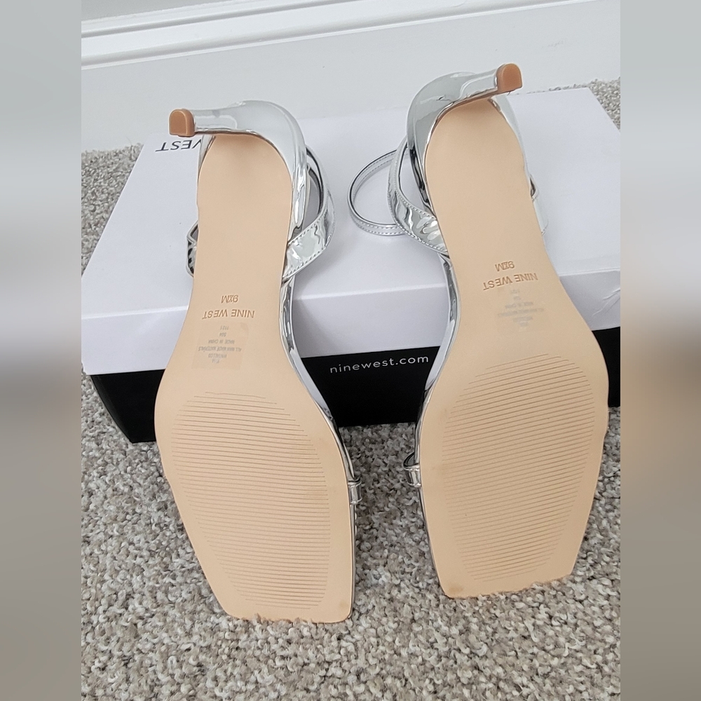 Nine West Women's Tallo Ankle Strap Dress Heels - Picture 7 of 7